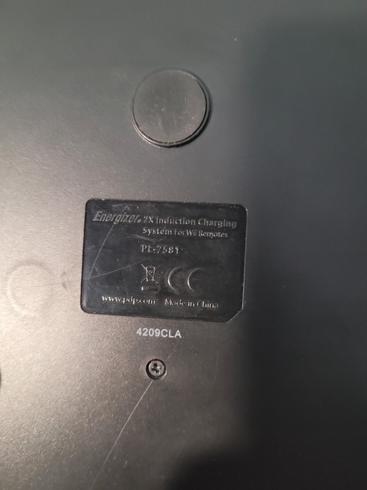 Energizer Induction Charging System Nintendo Wii Remote