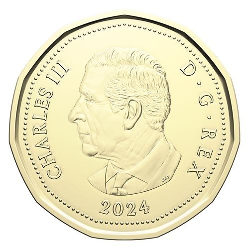 Canada 1 dollar 2024 - UNC - loonie - King Charles III