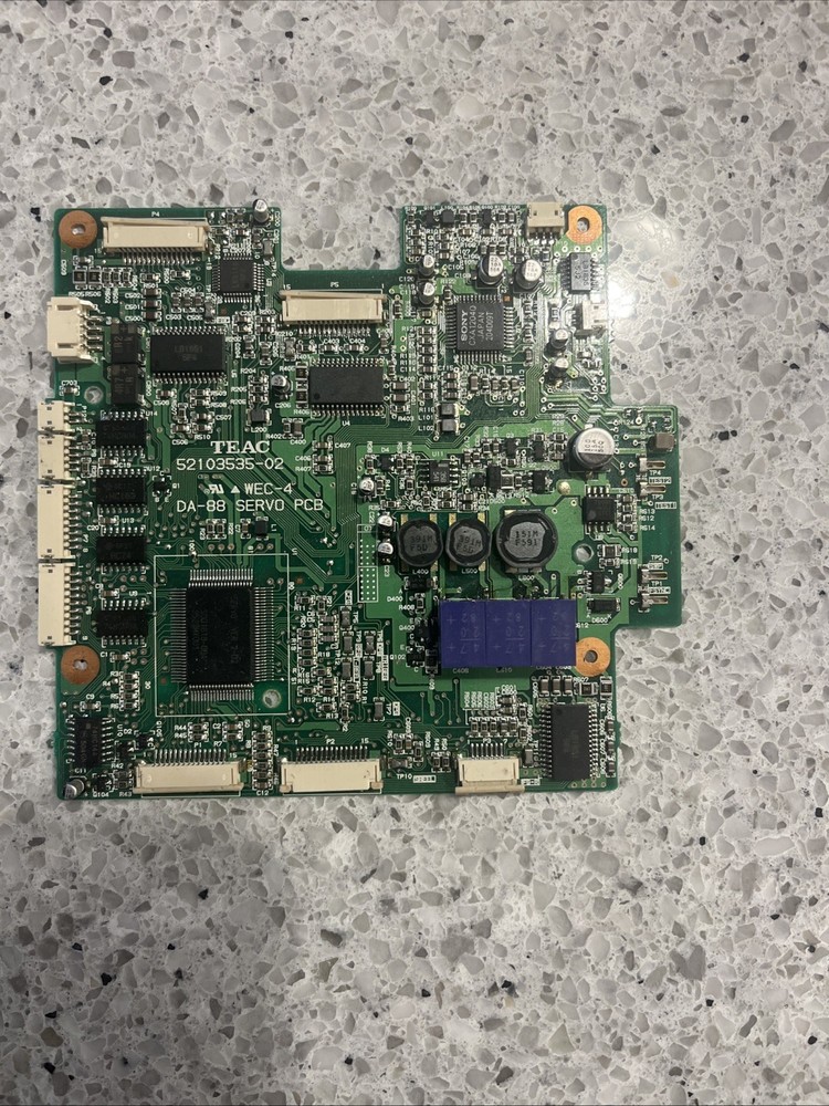 TEAC WEC-4 DA-88 Servo PCB