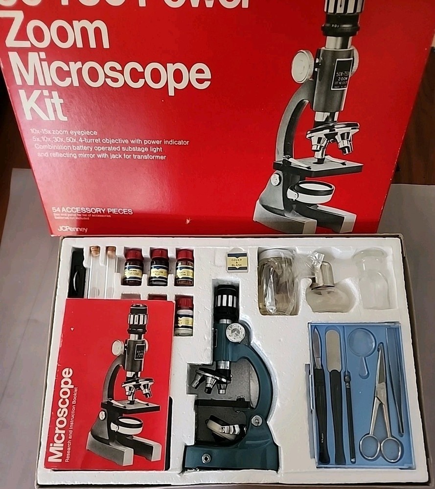 Vintage Microscope Kit made in Japan