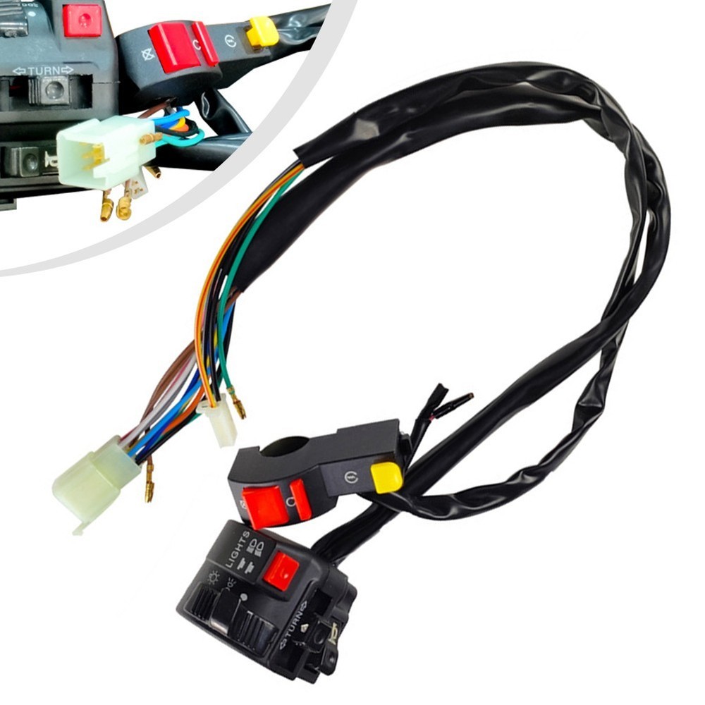 Motorcycle Switch Button for Electric Start Stop with High Compatibility