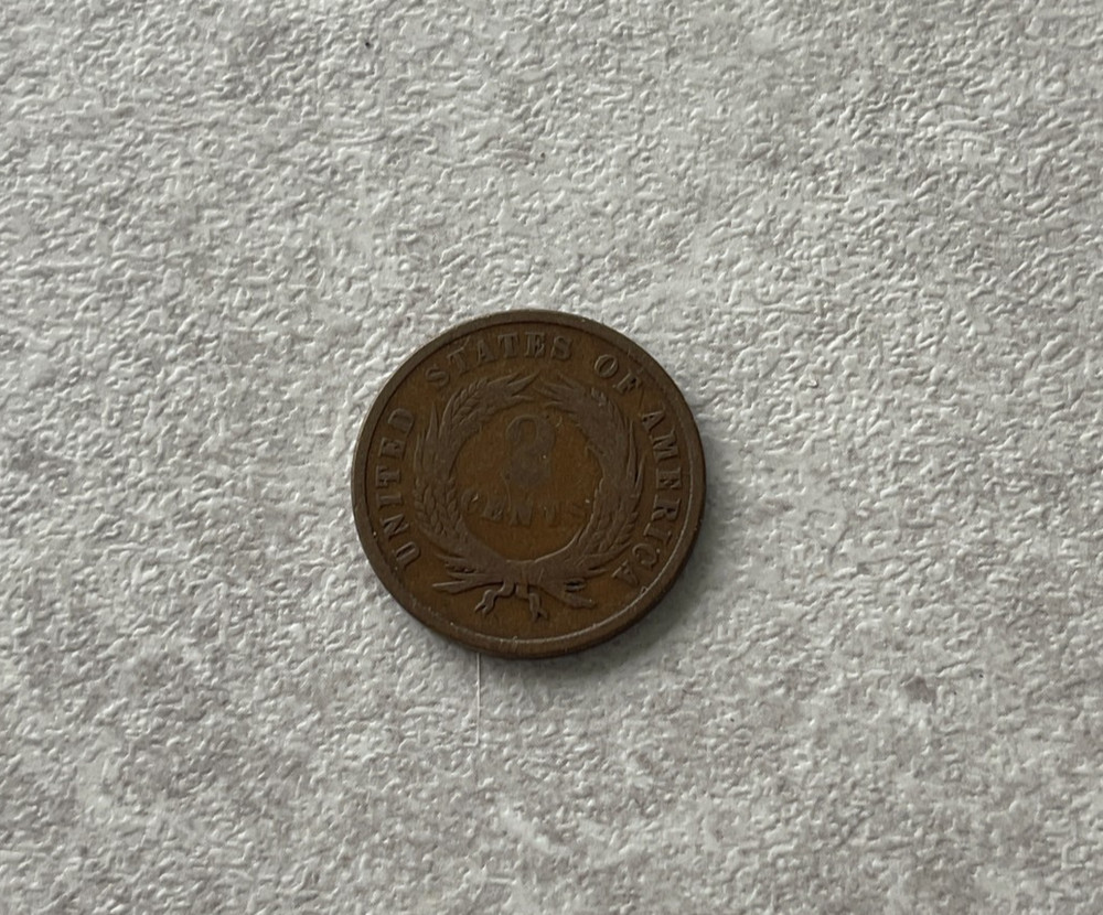 1867 2 Two Cent Piece L2