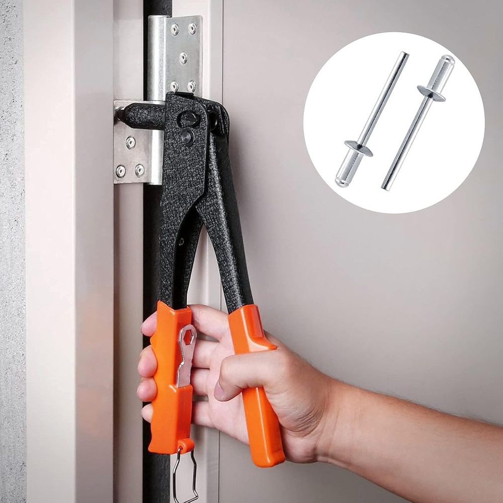 3/16" X 1" Trifold Exploding Pop Rivets, Solid Aluminum Tri Grip Rivets Bulb Sty