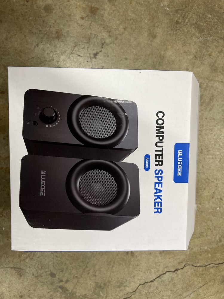 Bluedee Computer Speakers for Desktop PC, Plug & Play USB Speaker with 2 Speaker