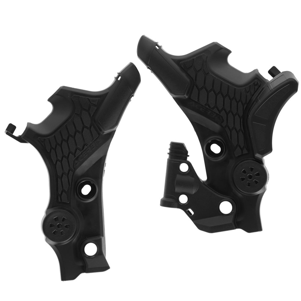 Acerbis 2983660001 X-Grip Frame Guard - Black Honda