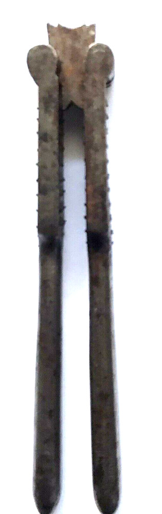 VINTAGE NUTCRACKER Double Sided and Hinged REVERSIBLE LARGE & SMALL