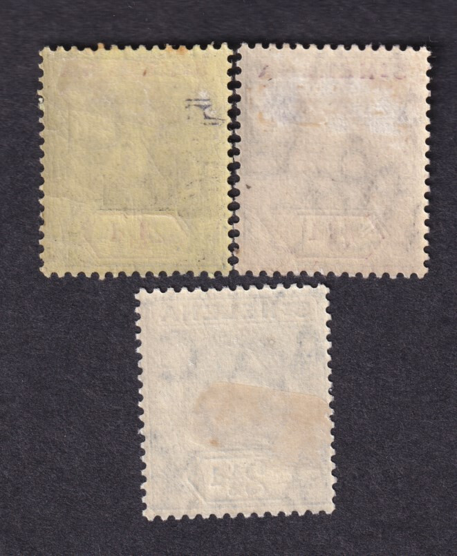 St Helena KEVII 1908 2½d 4d 6d SG64-7 ordinary paper MINT medium/average hinge