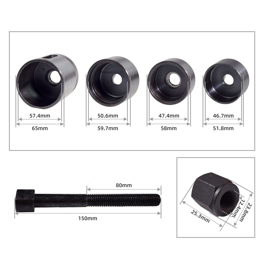BMW Rear Axle Ball Joint Bushing Puller Tool for E60 E65 E70 5 6 7 Series