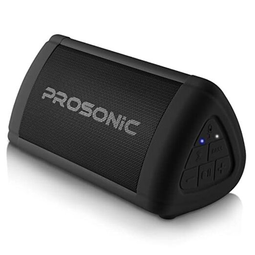 Prosonic BT3 Portable Wireless Bluetooth Speaker with 10W Stereo Sound & Black