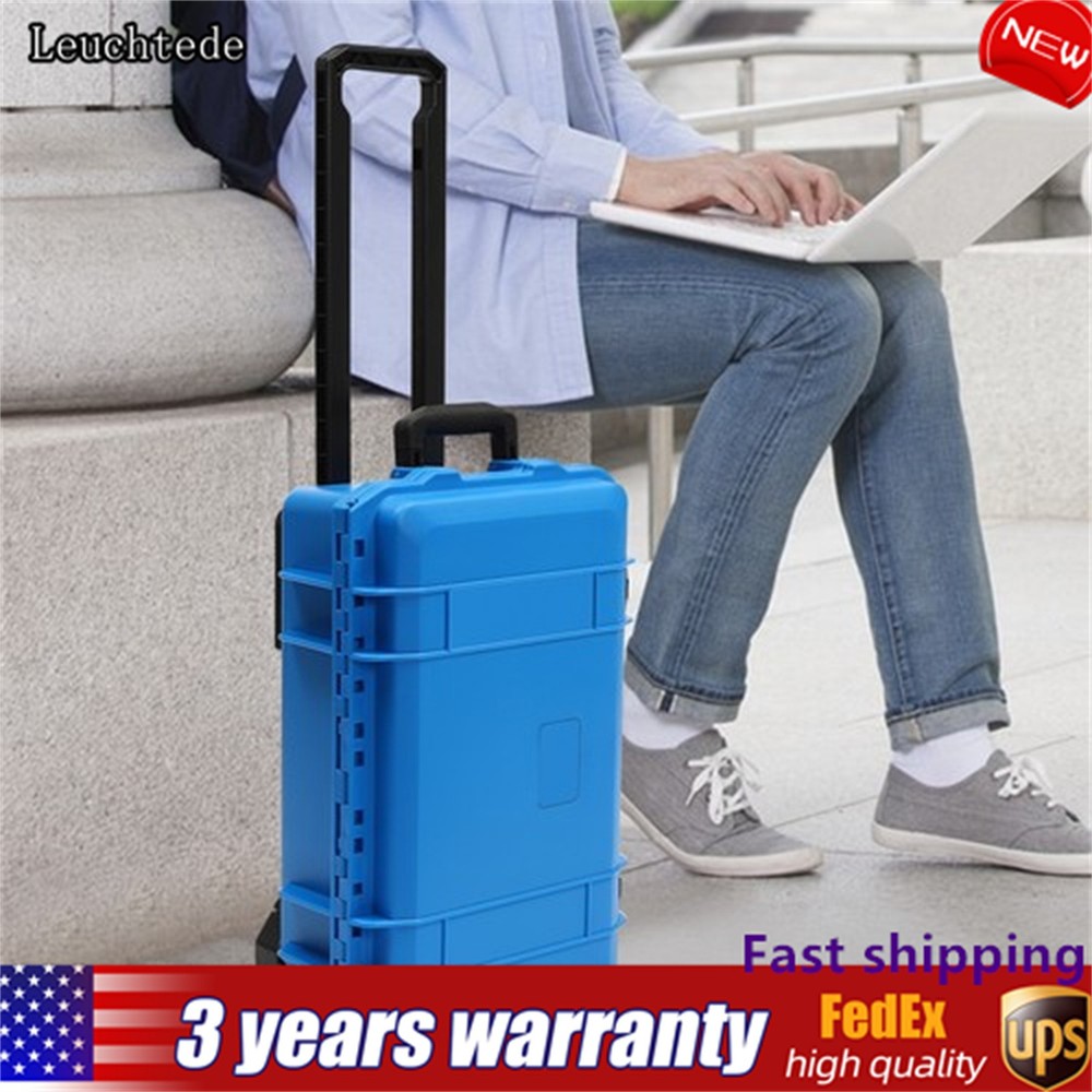 22" Camera Hard Case Protective Roller Camera Carrying Case Waterproof Dustproof
