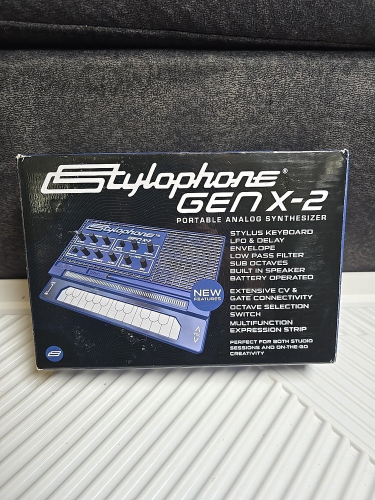 Dubreq Stylophone Gen X-2 Analog Synthesizer - New Open Box
