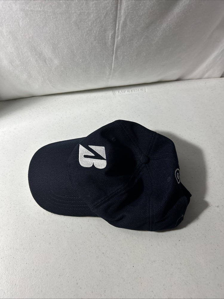 Bridgestone Golf Adjustable Strap Black Hat