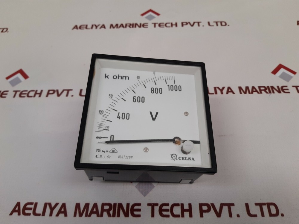 Celsa eg96 voltmeter 0-1000v