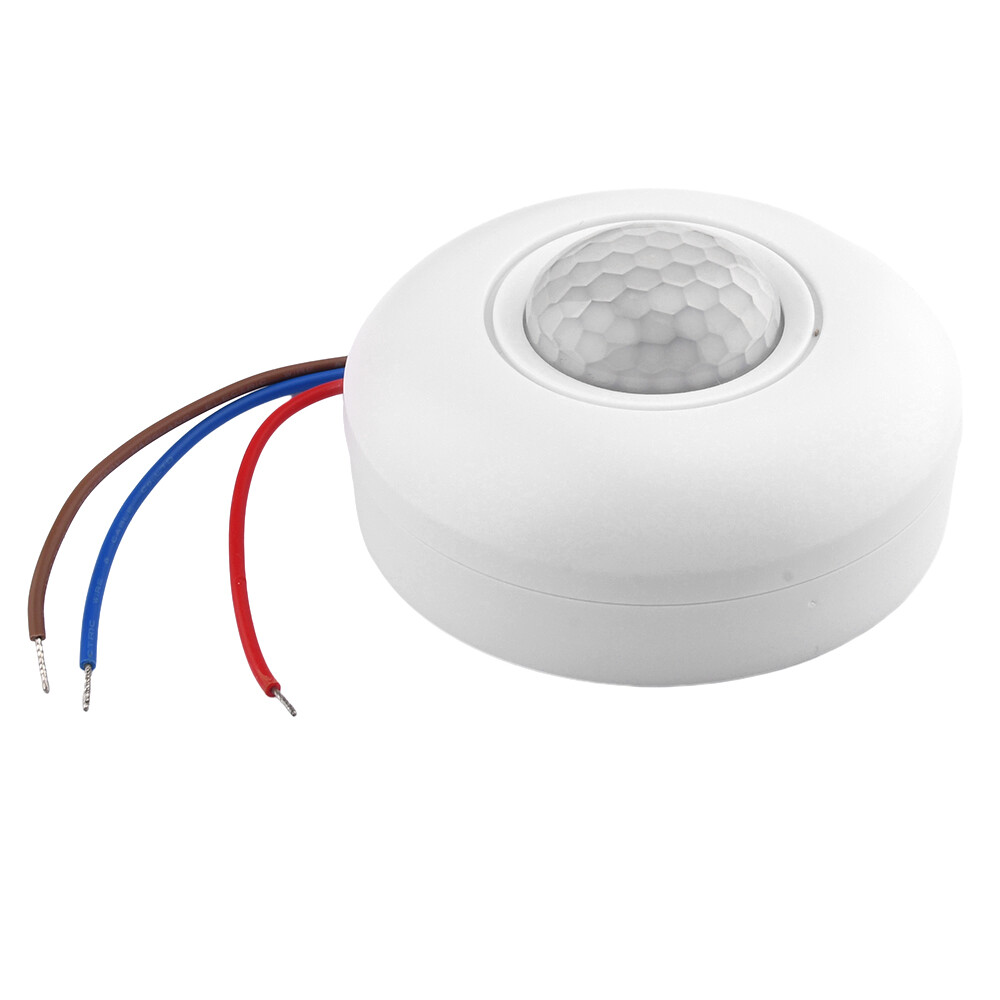 AC85-265V Infrared PIR Motion Induction Sensor Switch For LED Ceiling Light US