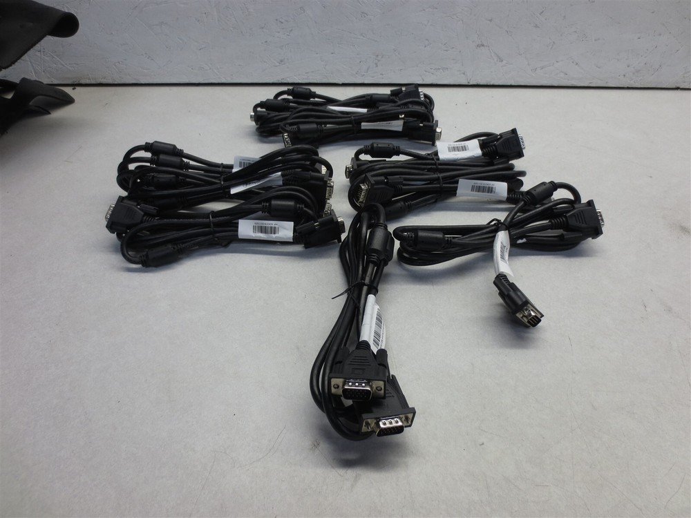 6FT VGA CABLE (LOT OF 10) NEW