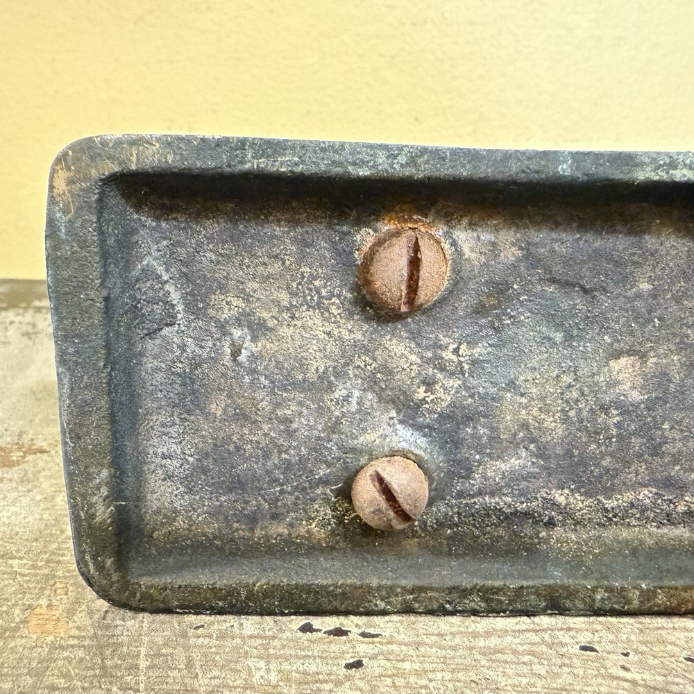 Antique Copper/Brass Over Cast Iron Dog Nutcracker Heavy