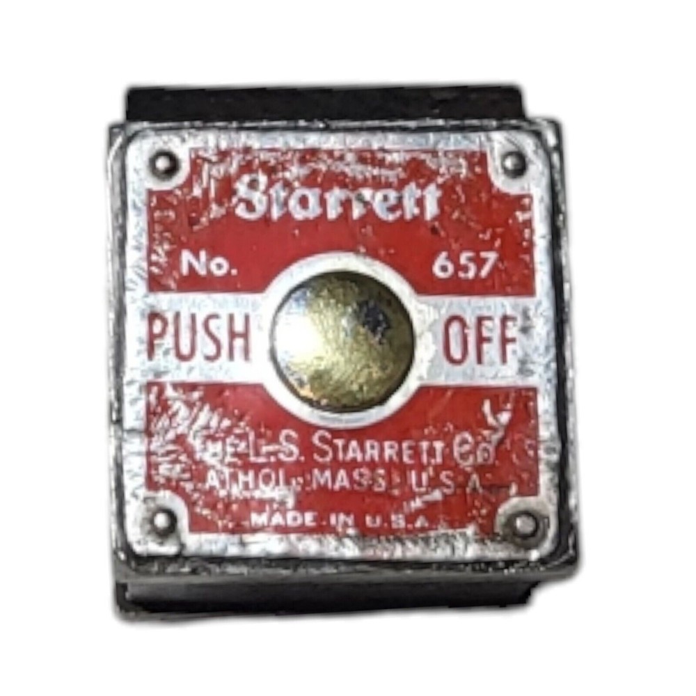 Starrett No. 657 Magnetic Indicator Instrument Base Only.