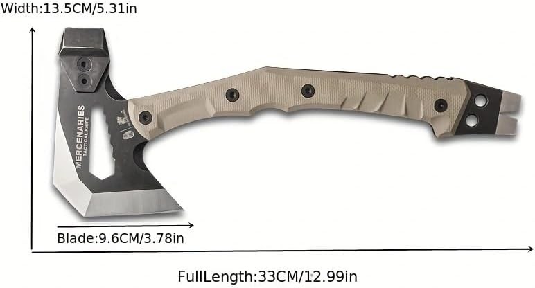 Mercenarys Tactical Engineer Axes Multifunctional Explosion-Proof Axe Camping