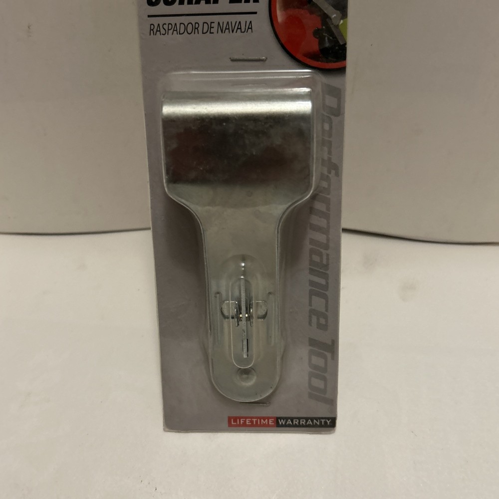 Performance Tool W749 3 Position Razor Scraper, 7” Max, STD Blades, Compact