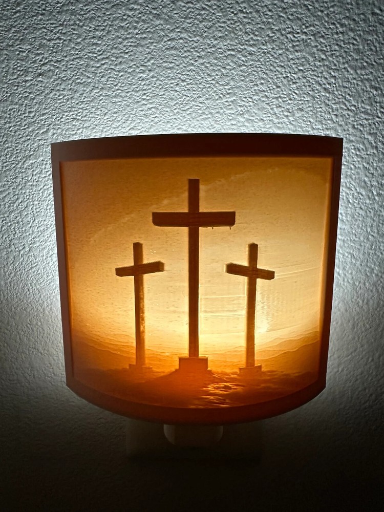 Crosses on the Calvary Night Light