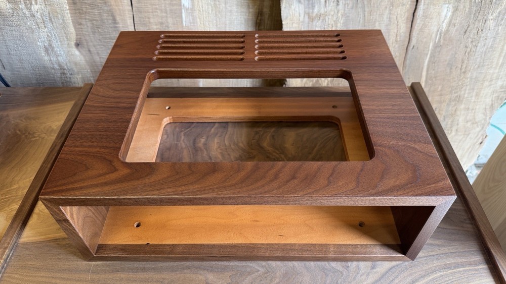 McIntosh Modern C22 MKV Solid Walnut Custom Cabinet (Pre-Order)