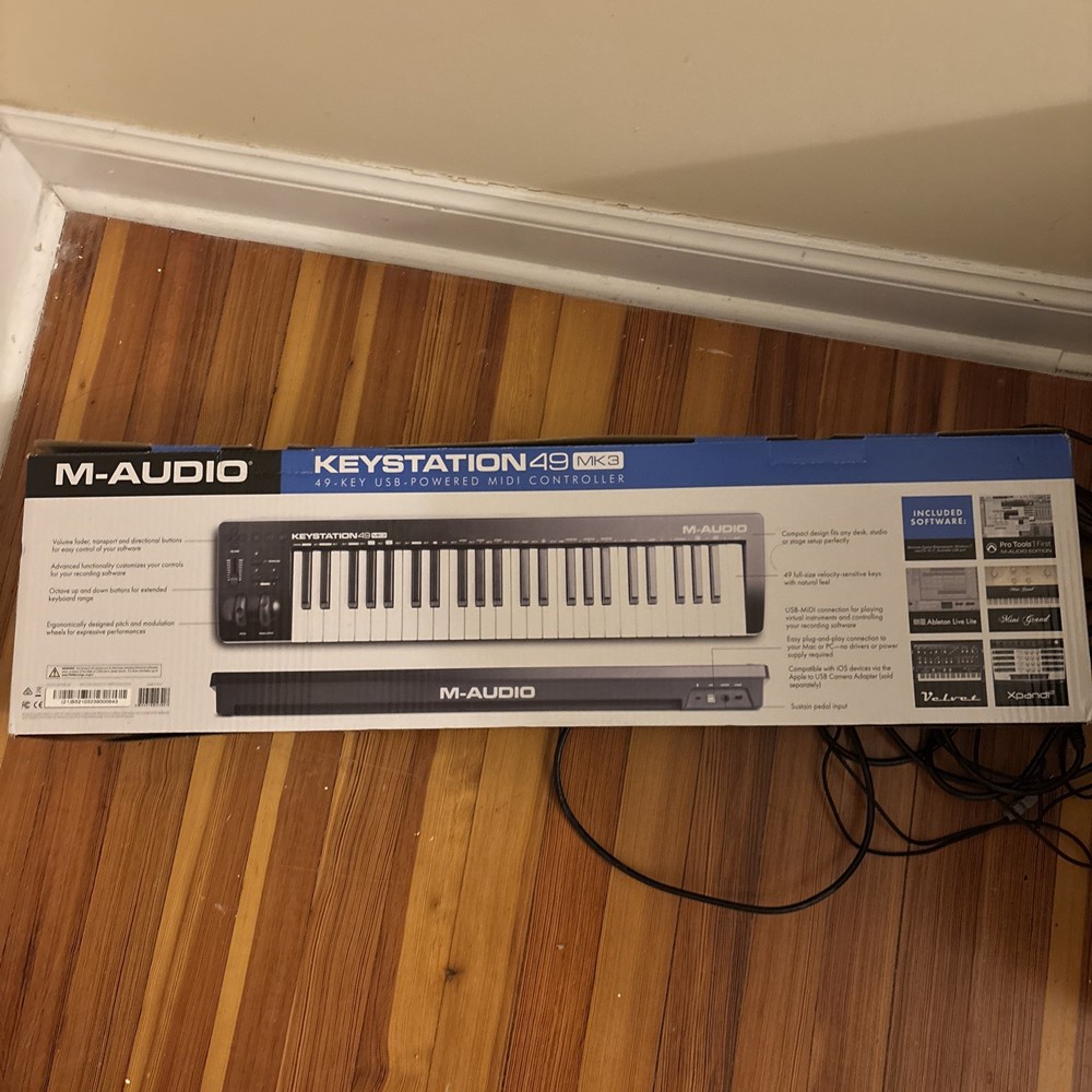 M-Audio Keystation 49 MK3 USB Midi Keyboard Controller