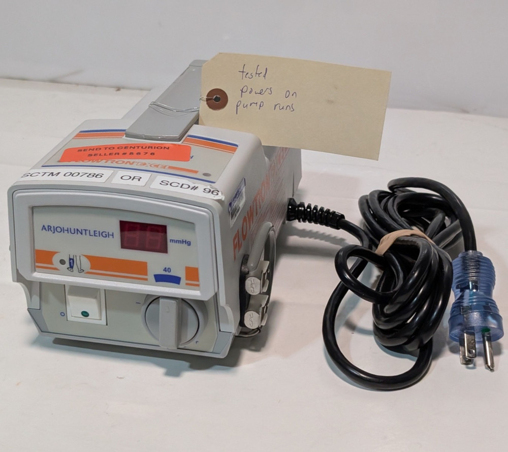 ArjoHuntLeigh AC 550 Flowtron Excel DVT Compression Pump System, Powers On