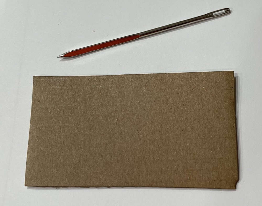 Survival Canvas Needle Bushcraft “10-C’s” Triangular Point No. 509, Size: #14 Ga
