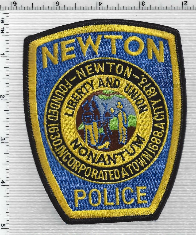 Newton Police (Massachusetts) 3rd Issue Shoulder Patch