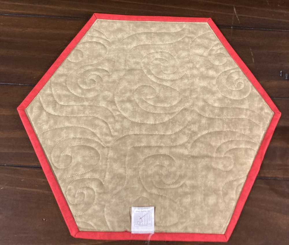 February Latte Love – Quilted Table Topper