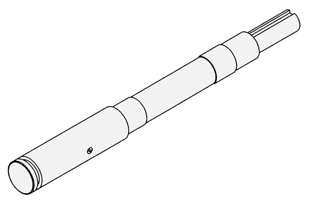 LOWER WHEEL SHAFT -STRAIGHT