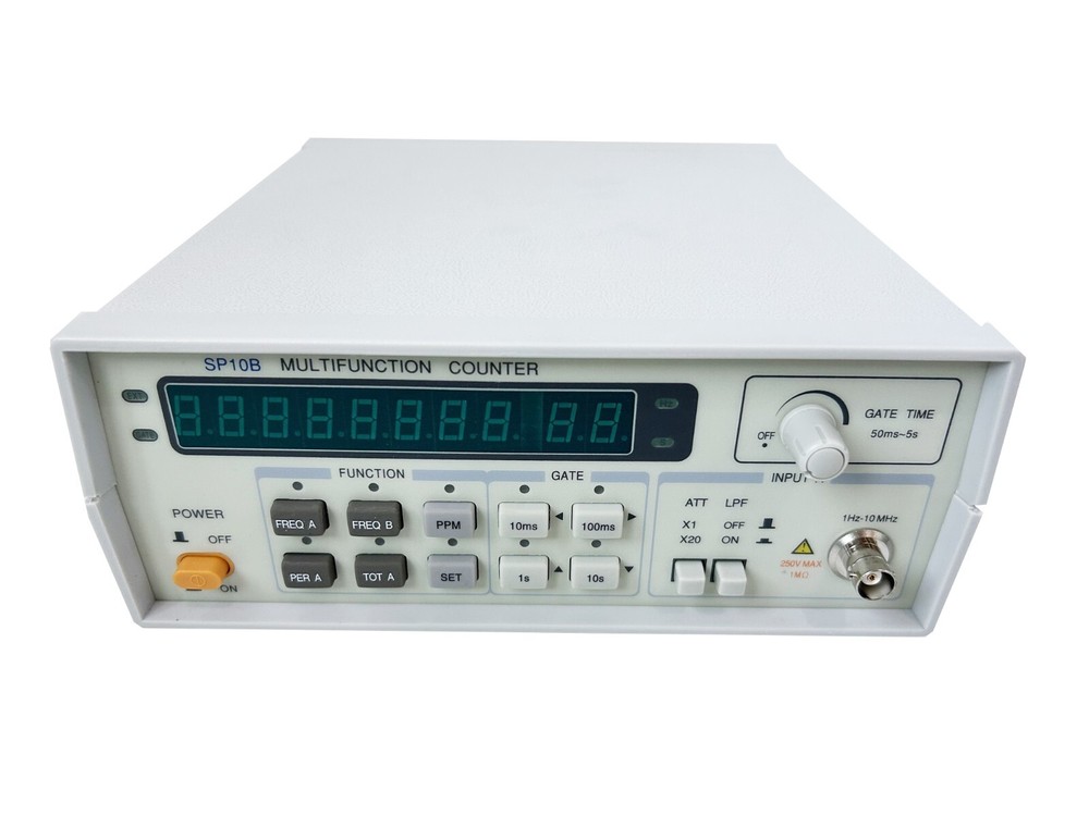 Lab Frequency Periodicity Counter Multi-function Counter PPM 1Hz-10MHz 20mVrms