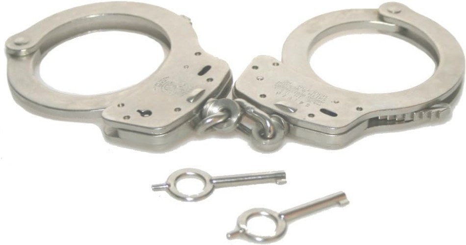 350103 100 Handcuffs Standard Size, Nickel
