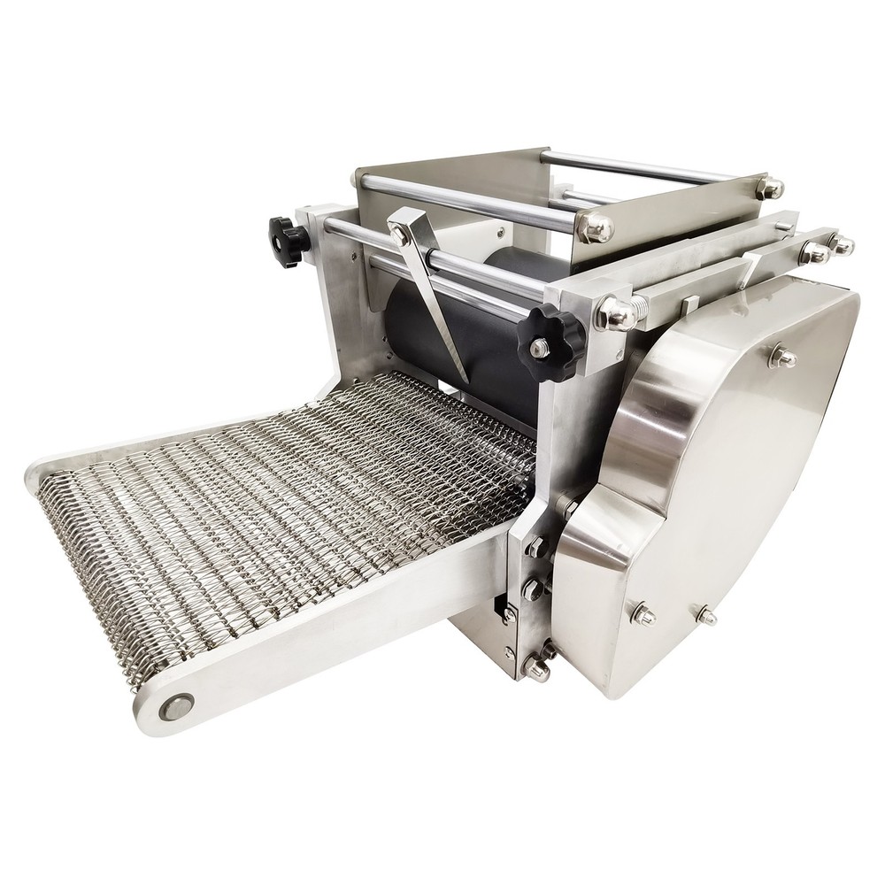 110V 7.1" Commercial Corn Tortilla Making Machine Corn Maker Dough Roller