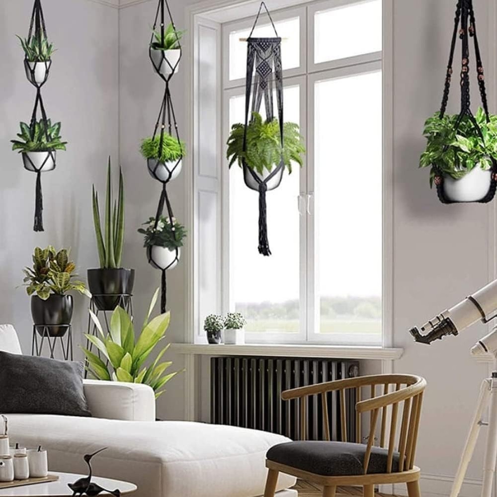 Macrame Kit for Adults Beginner DIY Craft Kits with Step by Step Instruction ...