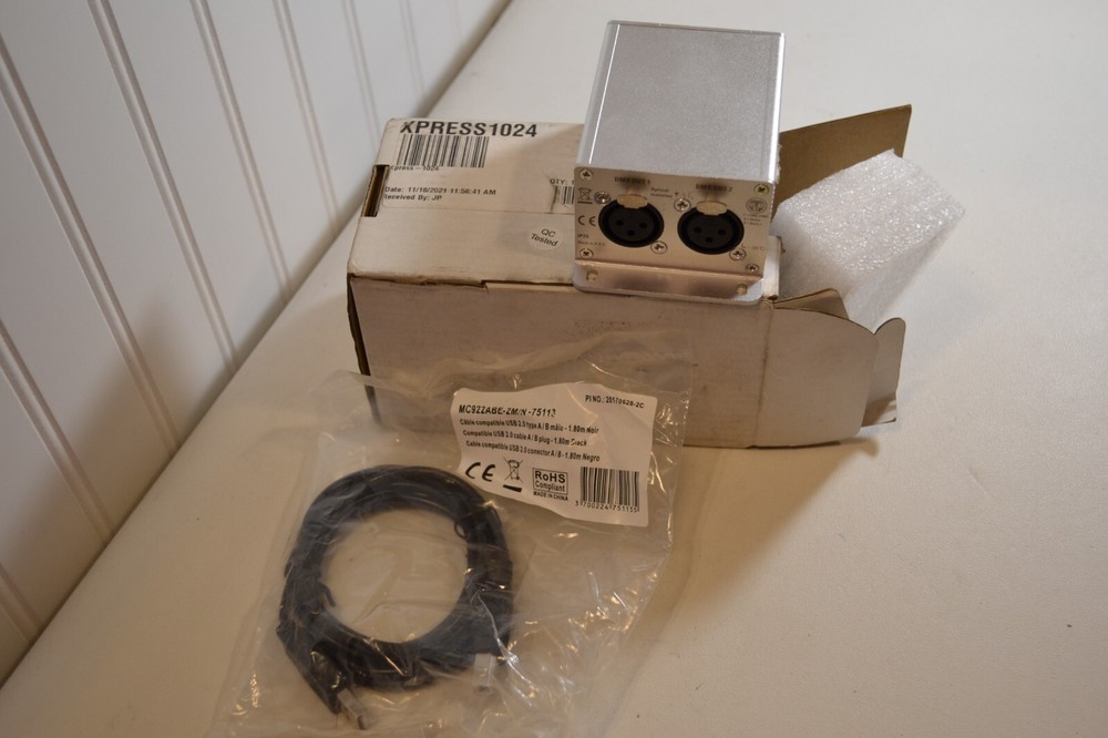 Xpress 1024 Xpress1024 2 DMX Interface w/USB Cable