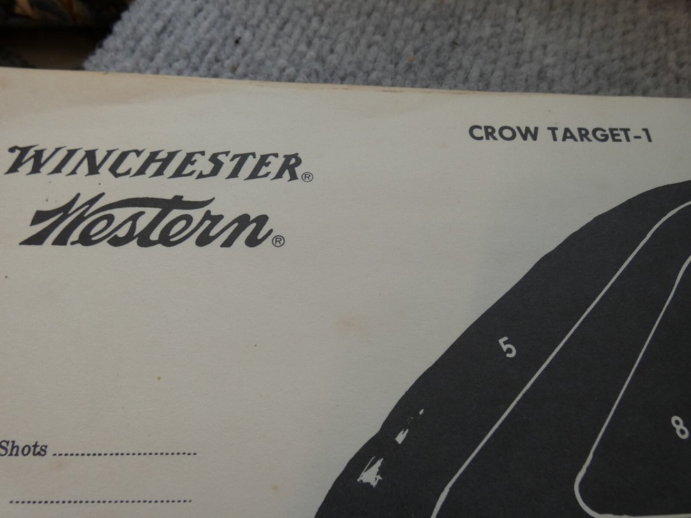 WINCHESTER WESTERN PRACTICE TARGERT CROW