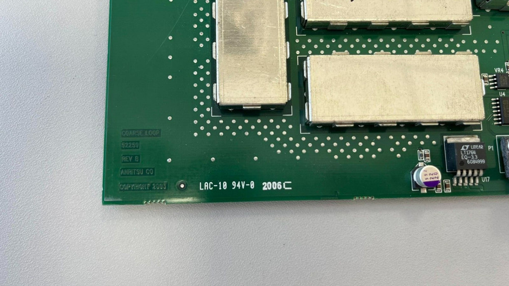 Anritsu 52259 COARSE LOOP A4 FOR MG3692B