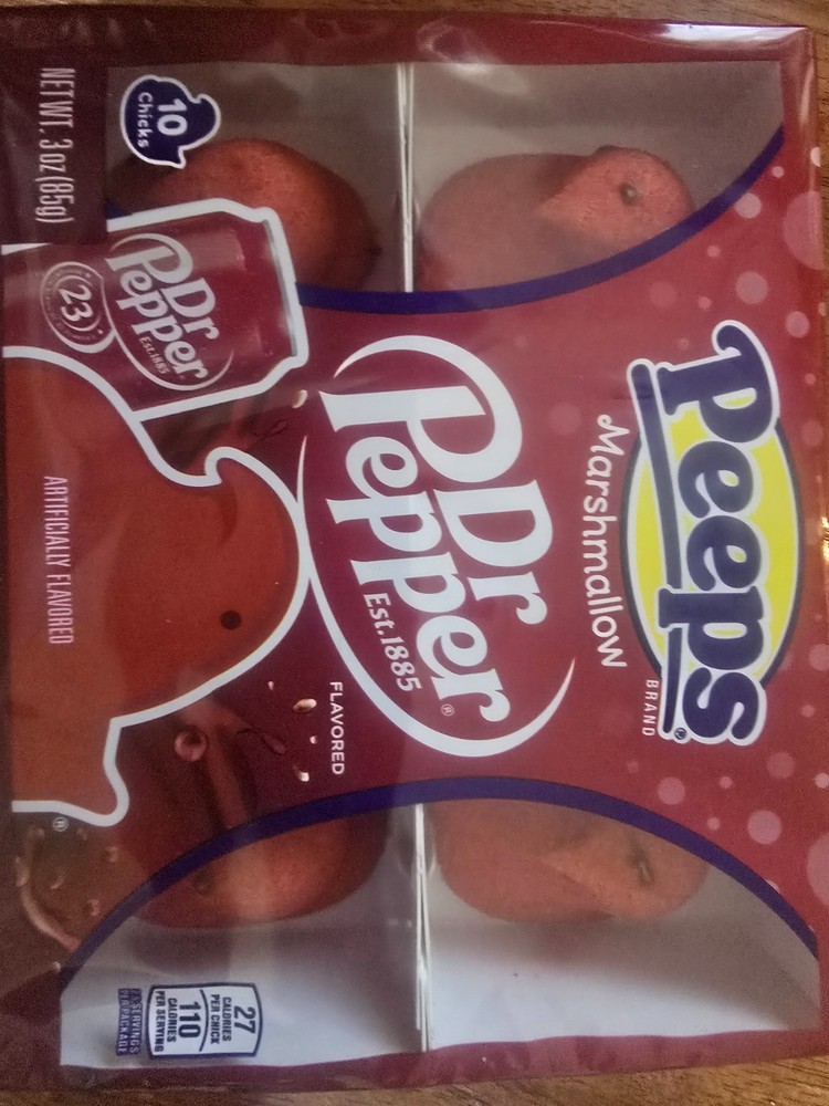 Limited edition Dr Pepper Peeps