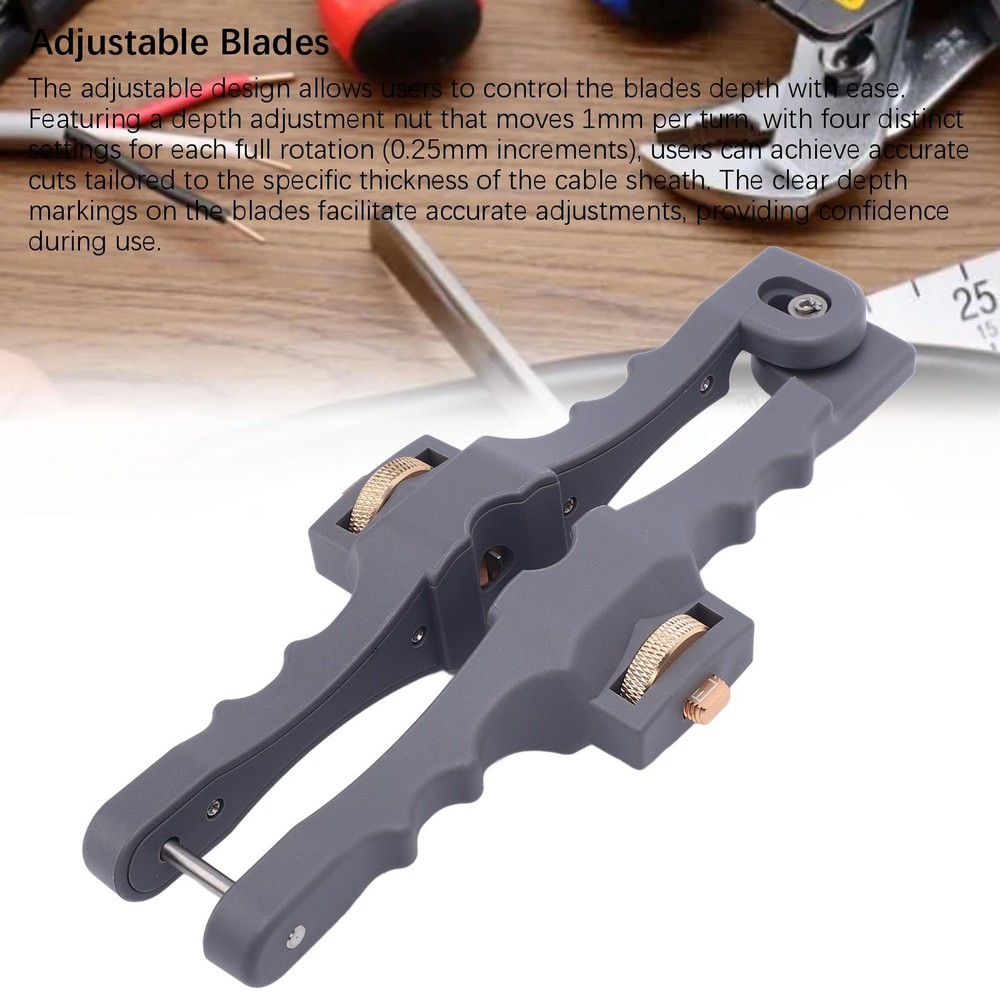 Fiber Optic Cable Stripping Tool SI-01 Armored Cable Longitudinal Stripper