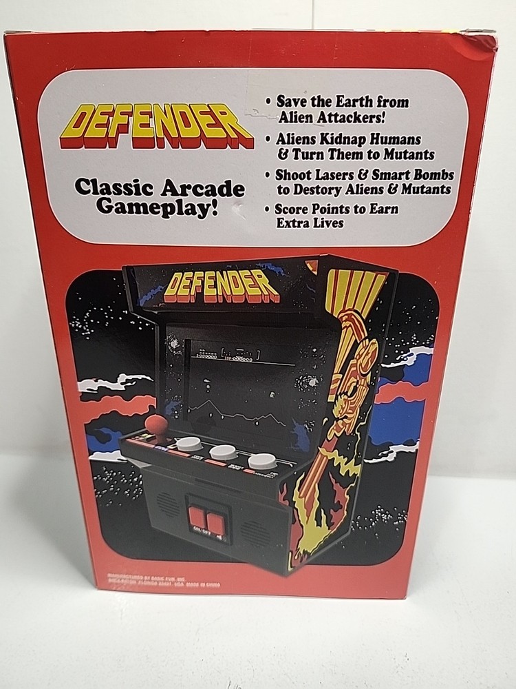 Midway Retro Mini Arcade Defender Handheld Electronic Game