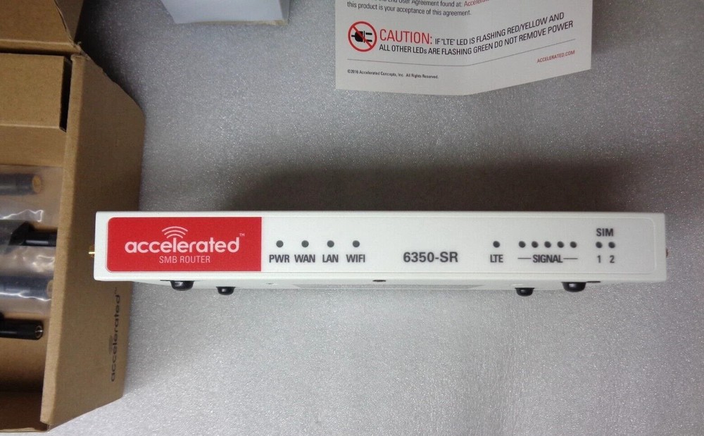Accelerated / Digi 6350-SR06 LTE Cellular Router