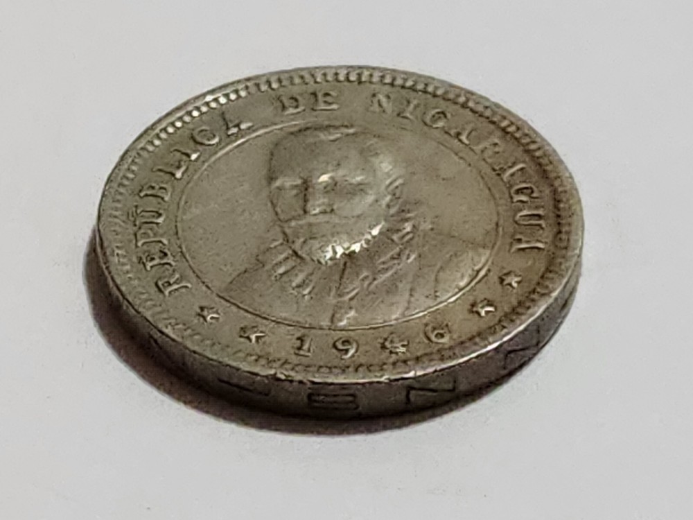 1946 NICARAGURA 5 CENTAVOS