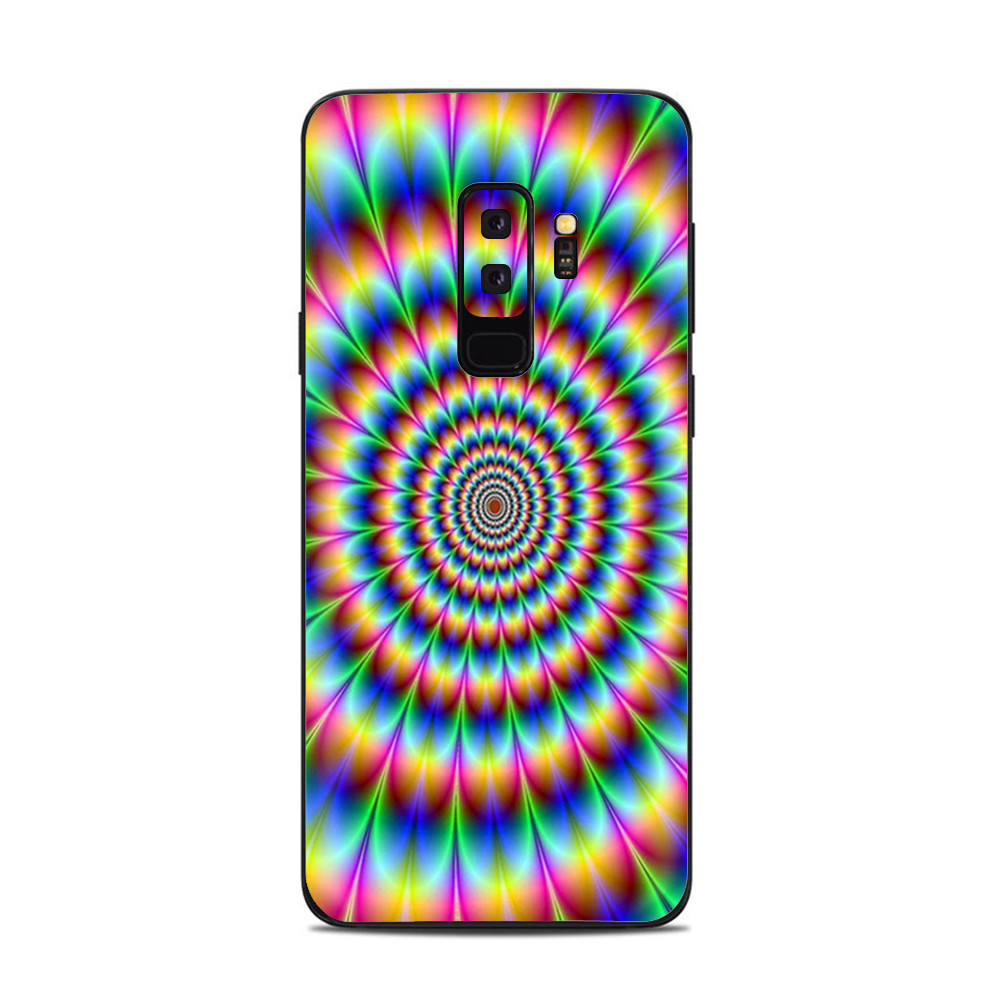 Samsung Galaxy S9 Plus Skins Decals - Trippy hologram dizzy