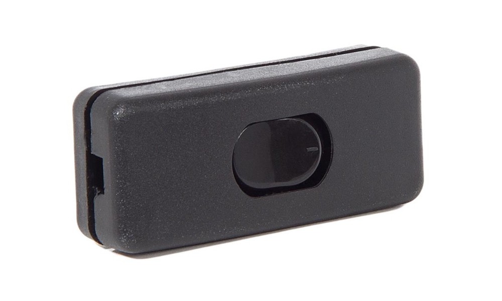 B&P Lamp In-Line Convex-Shaped Toggle Switch