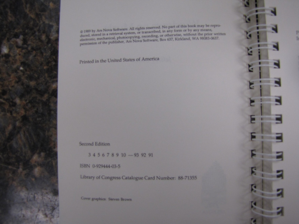 PRACTICA MUSICA Learning Piano Keyboard by ARS NOVA Software MACINTOSH CIB- MINT