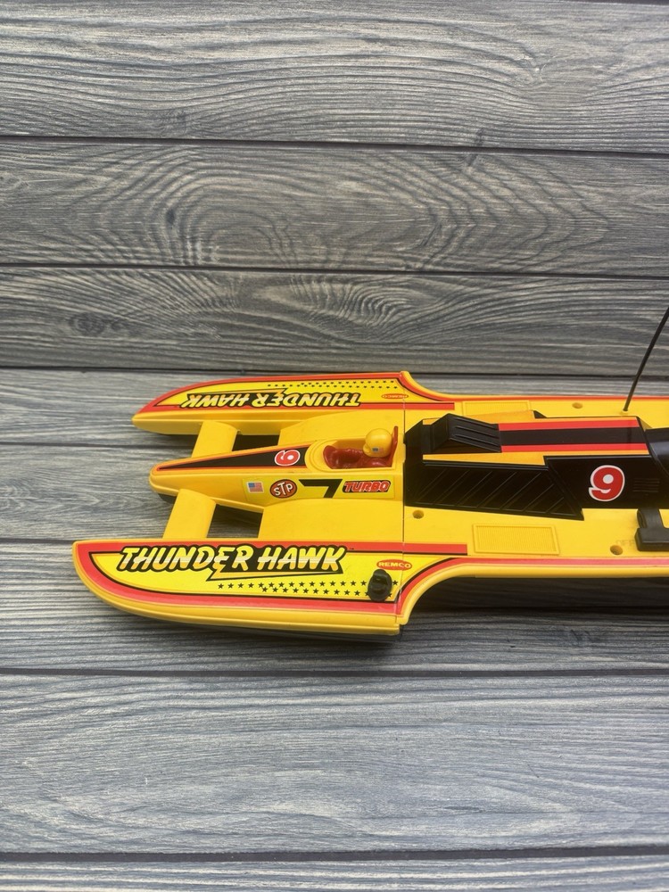 Vintage Remco Thunderhawk Remote Control Boat RC Remote CLEAN UNTESTED AS IS