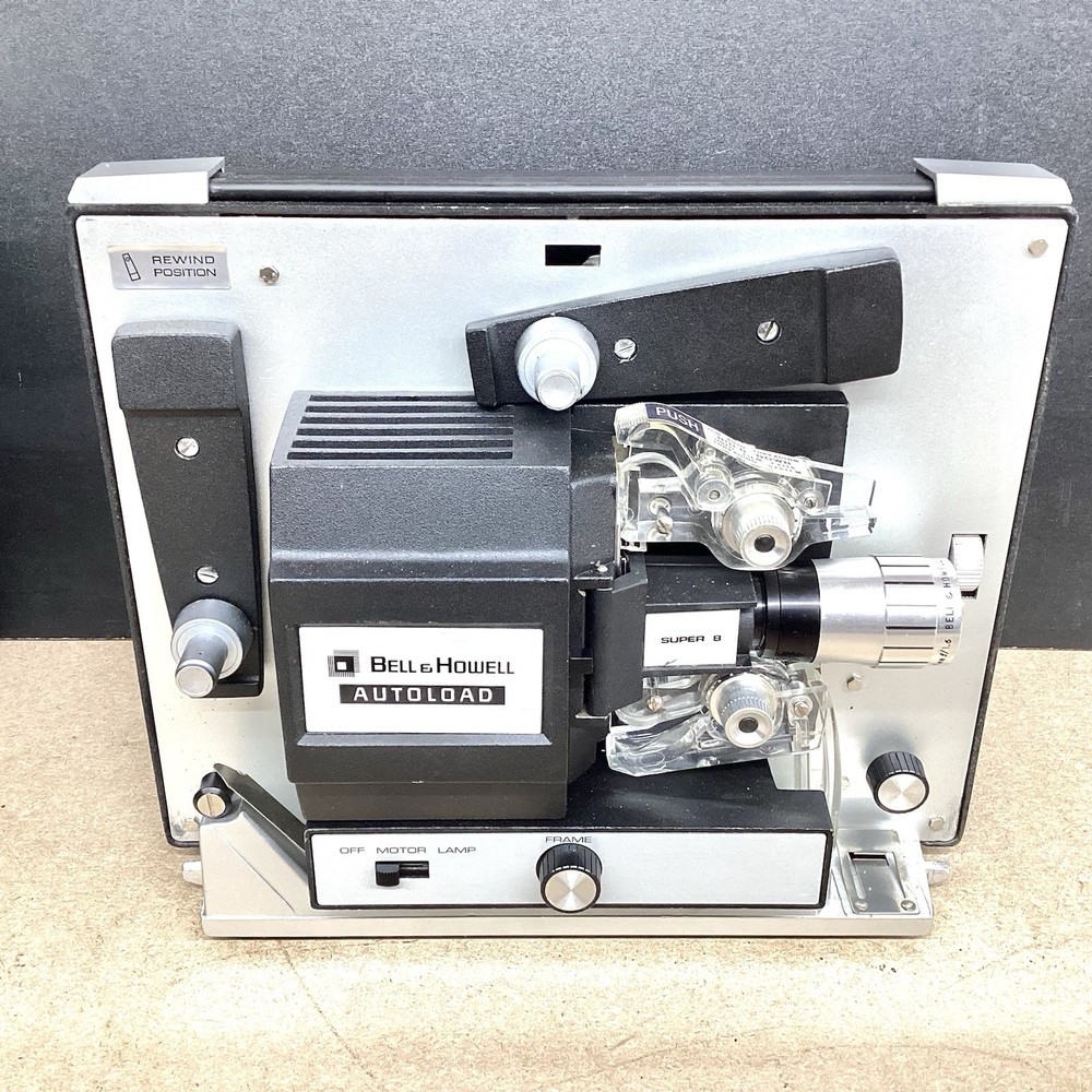 Bell & Howell Autoload Projector 461A Super 8 Untested