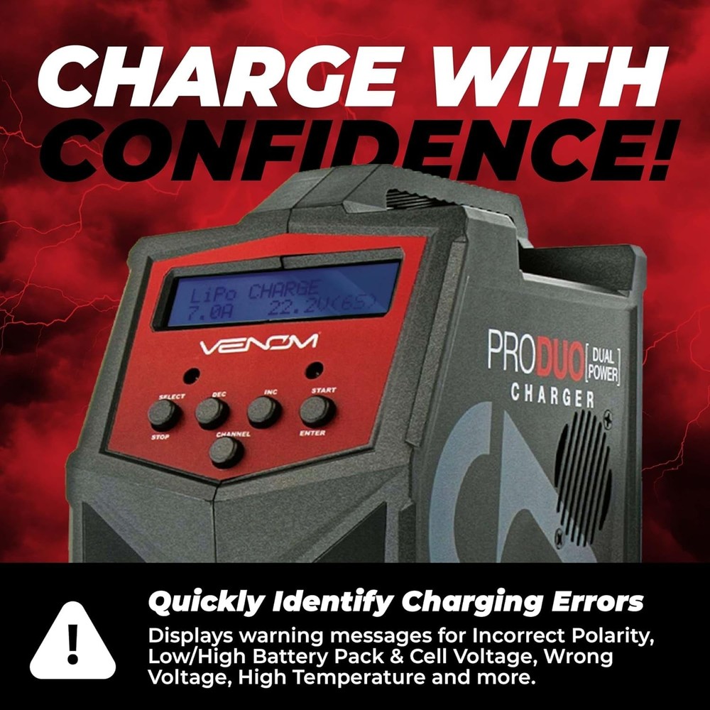Professional RC Charger - Fast & Balanced Charging