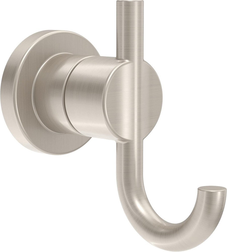Double Towel Hook Bathroom/Kitchen Matte Black Nicoli Accessories